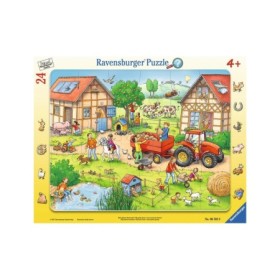 Puzzle tip rama mica mea ferma 24 piese